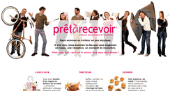 Desktop Screenshot of pretarecevoir.com